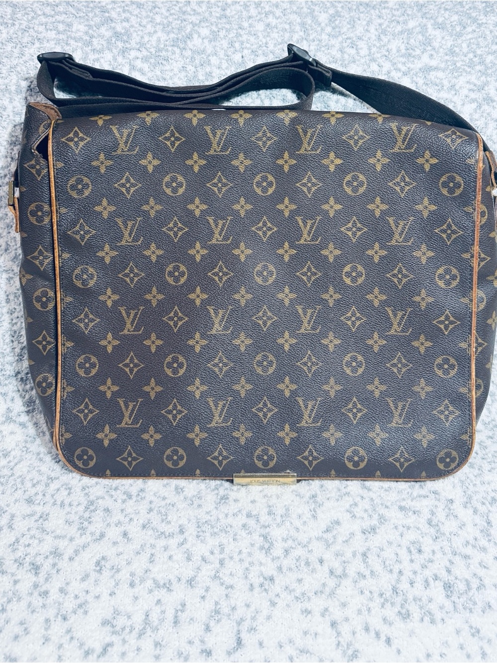 Louis Vuitton Monogram Canvas Messenger in Brown and Tan
